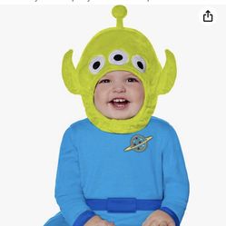 Toy Story Baby Alien Jumpsuit Costume, Halloween Baby Costume