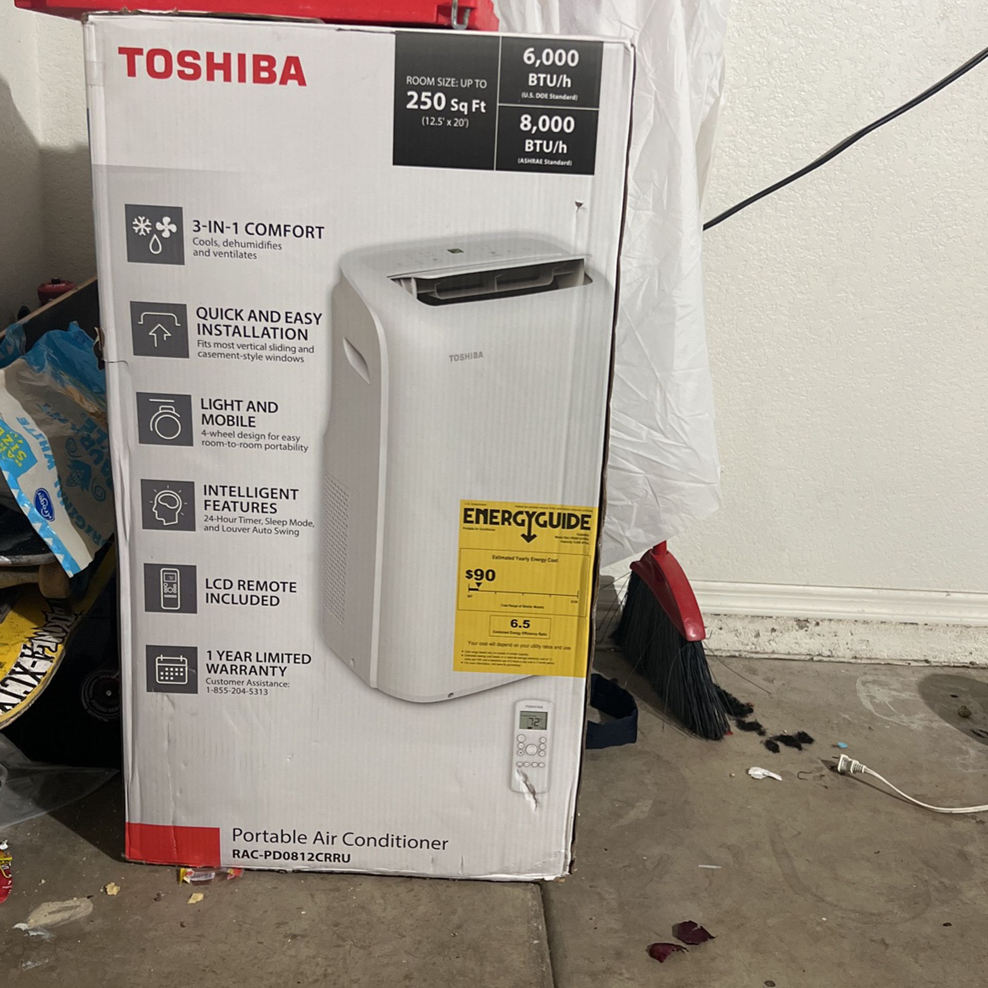 Toshiba Portable Ac Unit 