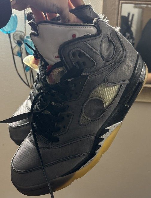 Off-White x Air Jordan 5 Retro SP Muslim  Size 10 Mens