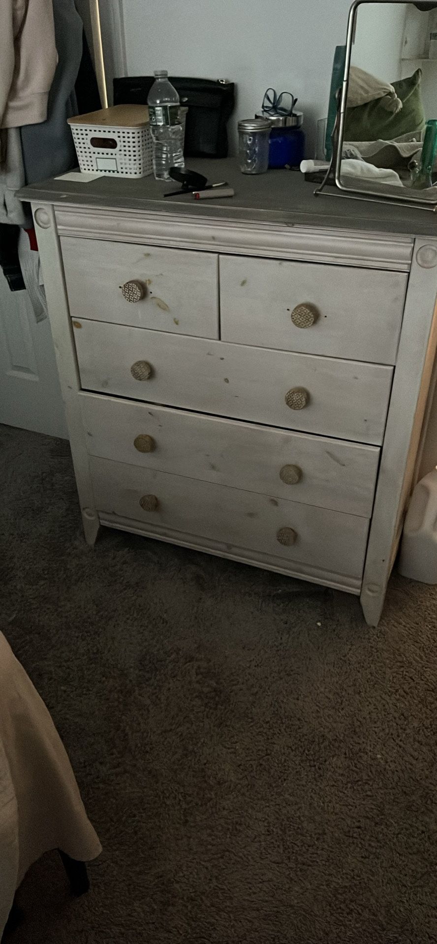 Five drawer dresser