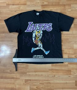 Warren Lotas LeBron W.L. Lakers black LOS ANGELES CITY OF ANGELS size L #basketball #losangeles