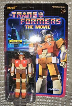 Super7 ReAction Transformers The Movie Wreck-Gar Figure 2022 Sealed NIB