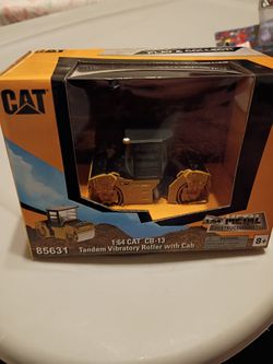 CAT Tandem Vibratory Roller with Cab