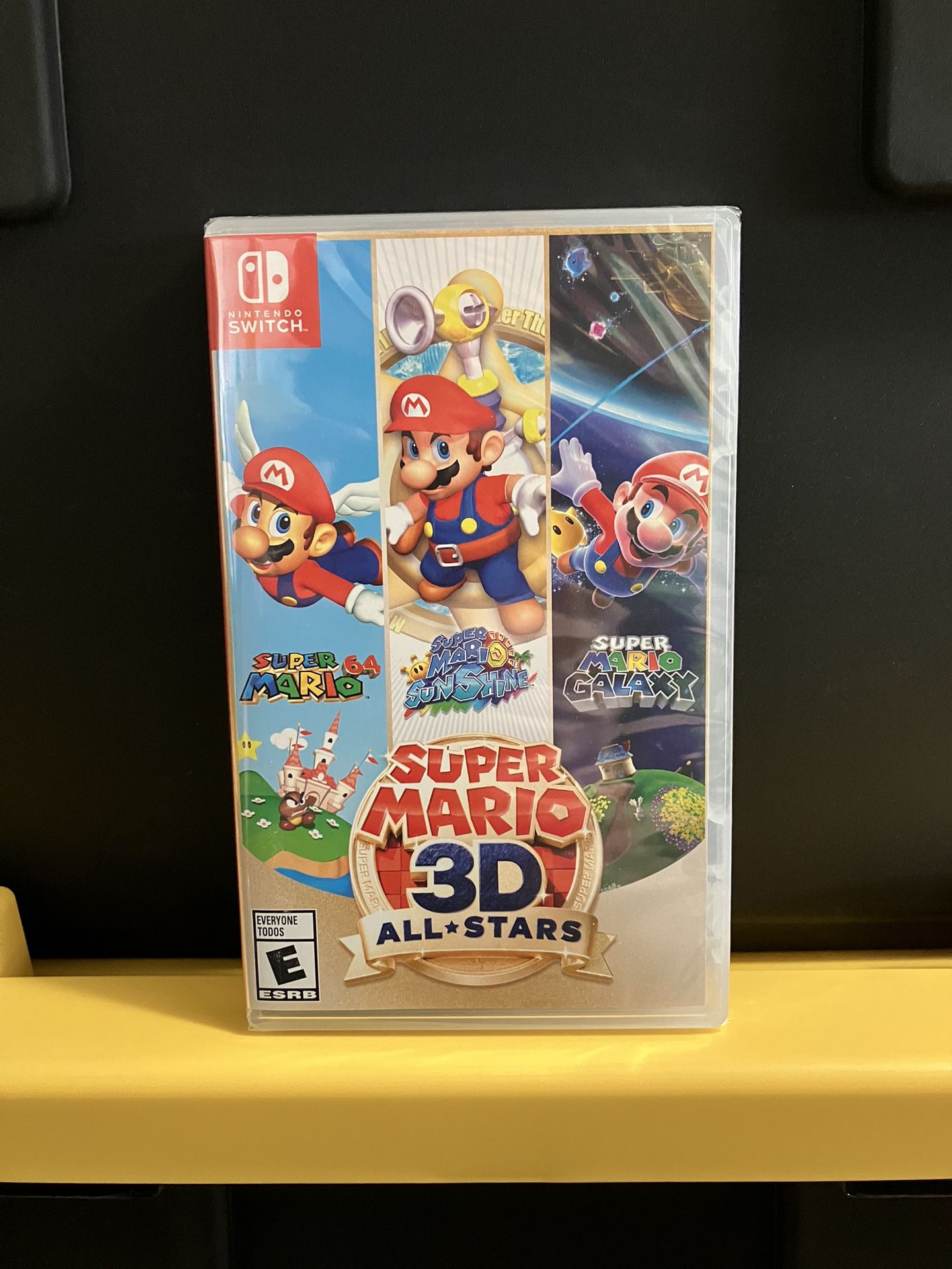 NEW Super Mario 3D All-Stars for Nintendo Switch video game console system or Lite OLED Complete 64 Sunshine Galaxy