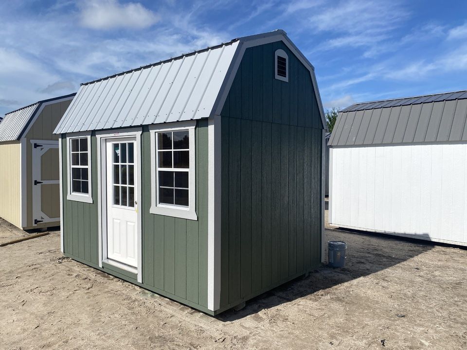 8x12 Side Lofted Barn