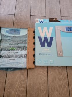 WW Digital Glass Bathroom Scale
