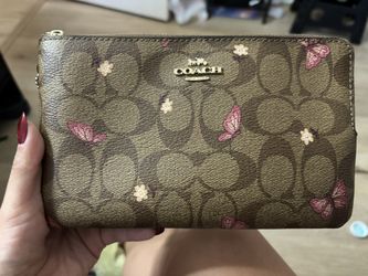 Coach Double Zip Wallet