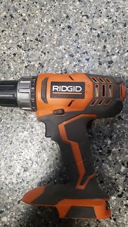 18 volt Ridgid drill used couple time