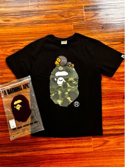 Bape Green Camo Tee