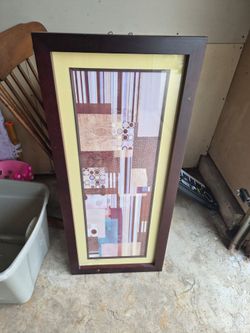 Framed wall art