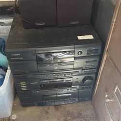 Fisher Radio Cd Player Cassette Player 