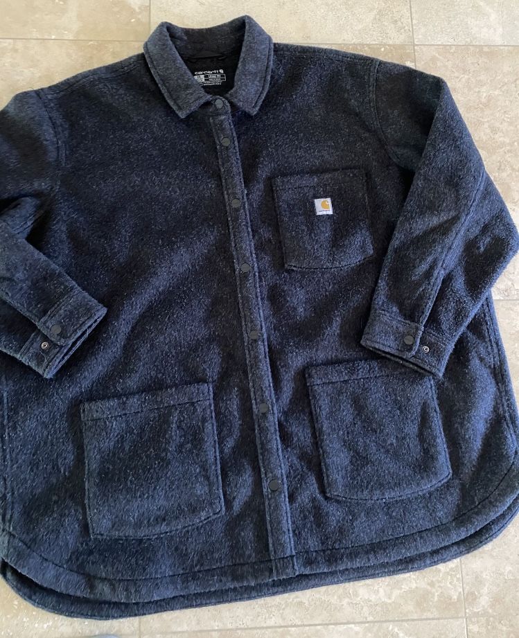 Carhartt Womens Fleece Jacket Workwear Tough