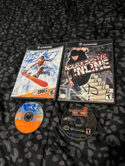 GameCube video games ssx 3 Aggressive inline $30 for both firm no manuals