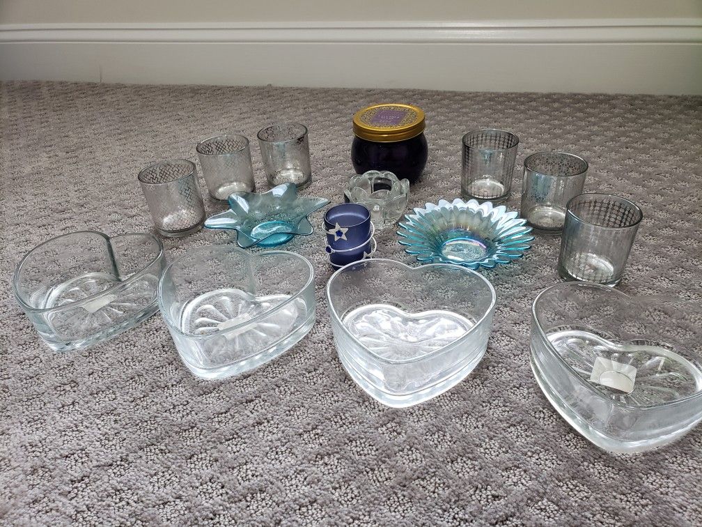 Candle holder lot