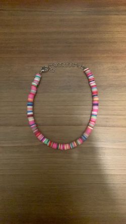 Multicolor Stretch Bracelet With Lobster Clasp