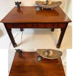 Antique 1800s Mahogany Writing Desk  —— Need Space For New Pieces!