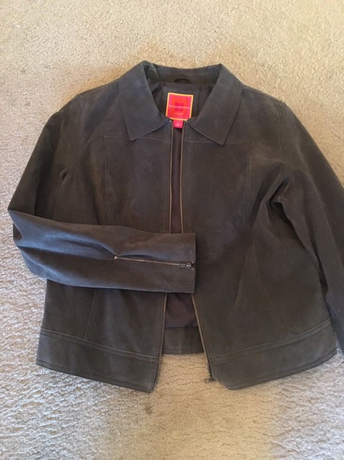 Women's Grey Isaac Mizrahi Jacket size L