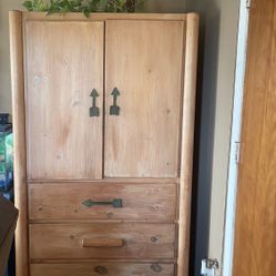 Solid Wood Armoire $145