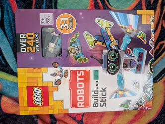 LEGO Robots Build and Stick Activity Set