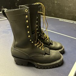 White’s 400V Black Leather Smokejumpers