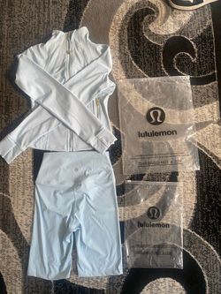 Lululemon define jacket shorts set size 2