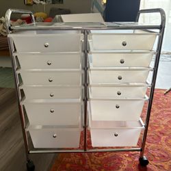 Office Supplies Roller Cart