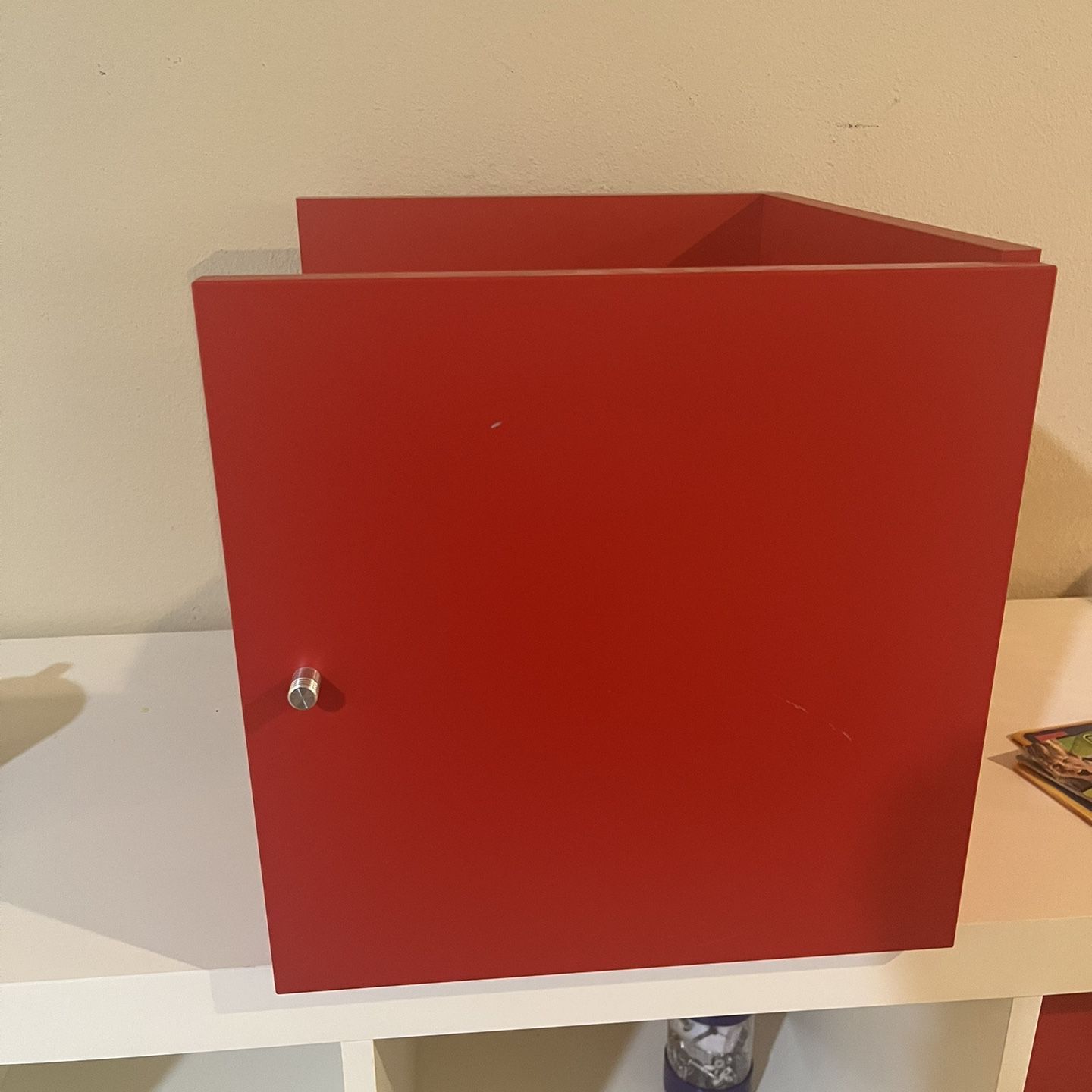 3 IKEA Expedit/Kallax Door inserts Assembled- Red for Sale in