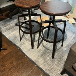 Adjustable Bar Stools