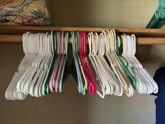 Adult plastic hangers (10 counts in a pack) - $3 a pack