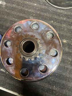 Polished Premier Mini Bike Clutch 35t