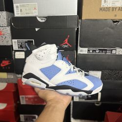 DS Jordan UNC 6s Mismatch Right Shoe 9.5 Left Shoe 10.5 