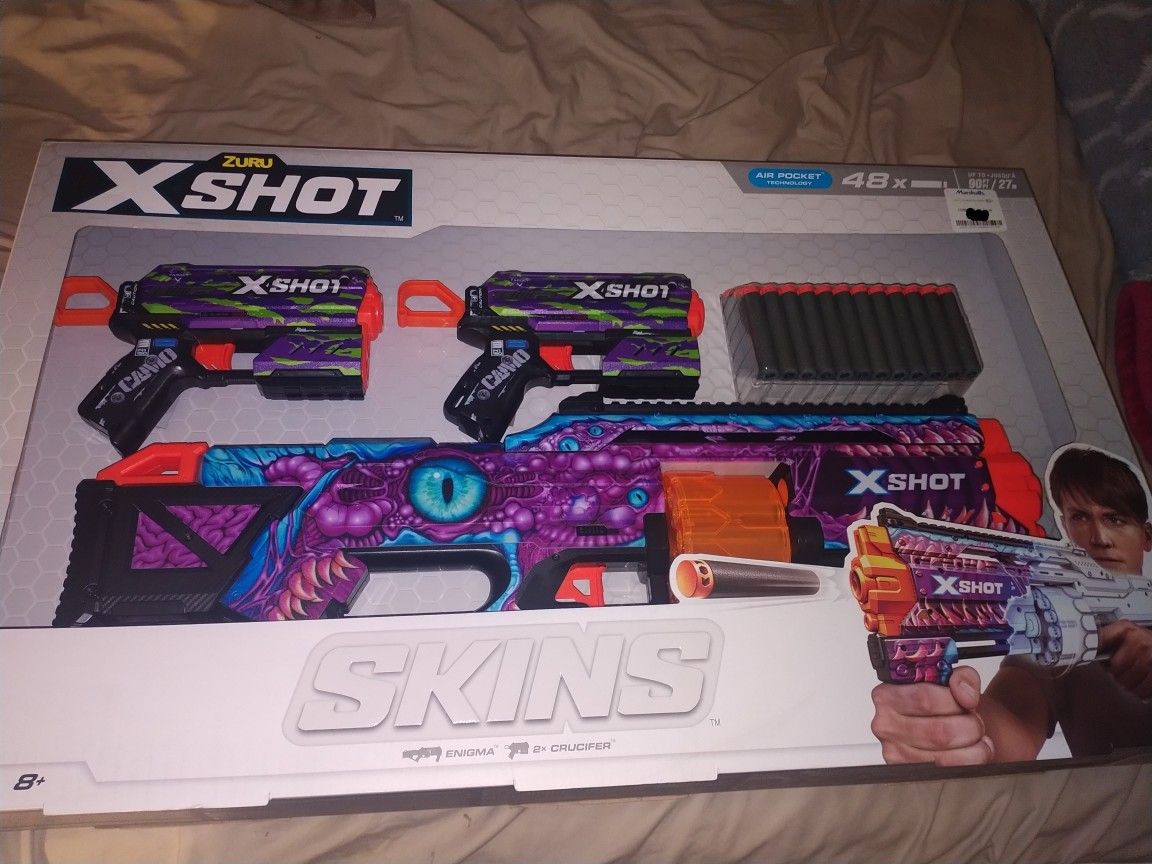 Zuru Dart Blaster X-shot Enigma Skins Last Stand NEW $20 pickup Poinciana Kissimmee 34758