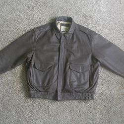 Authentic Leather G3 Bomber Jacket XXL