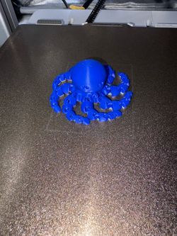 3D Printed Articulated Octopus