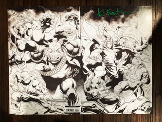 Signed TMNT #1 Kevin Eastman