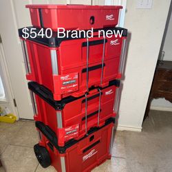 Milwaukee Packout Rolling Toolbox Brand New
