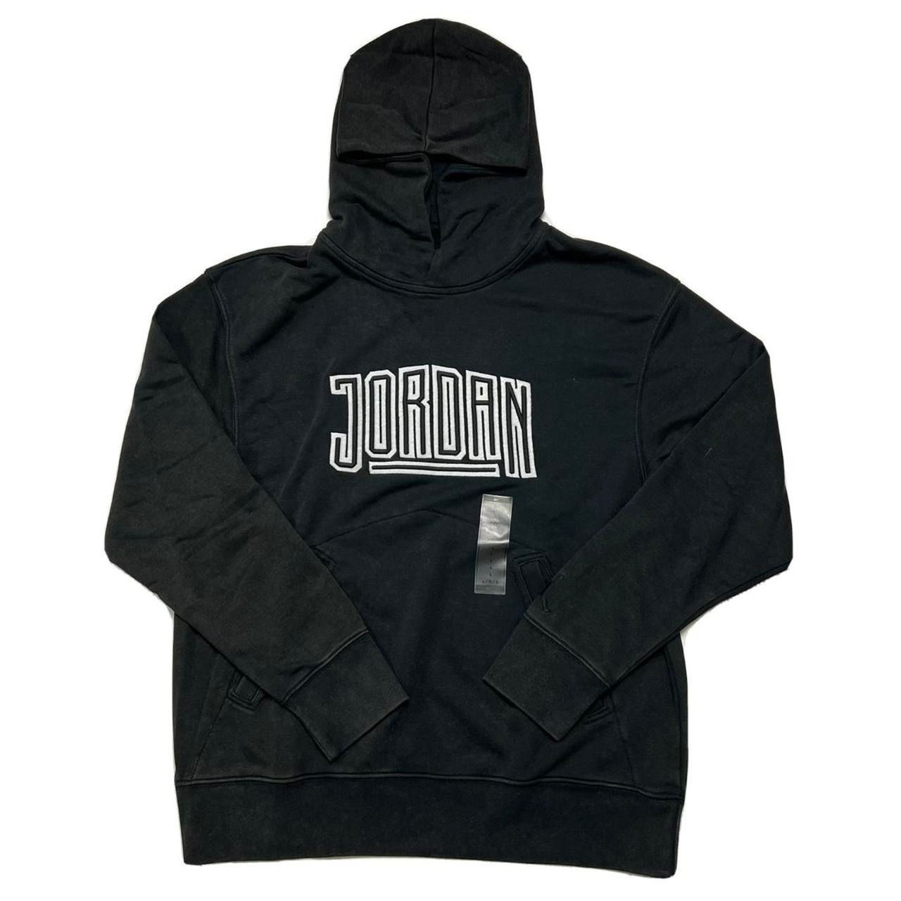 New with Tags Jordan 2021 Spell Out Hoodie Size Large Dead stock  