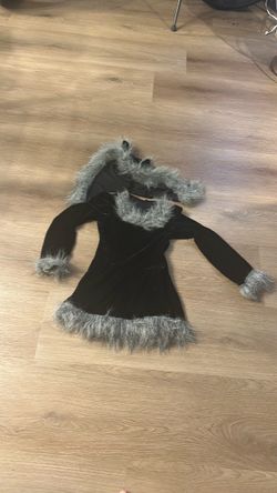 Girls raccoon costume