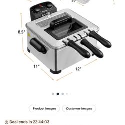 Deep Fryer New 50 Or Best Offer