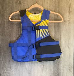 Stohlquist Buoyancy Aid Blue Youth Fit Life Jacket 50-90 lbs Size Youth