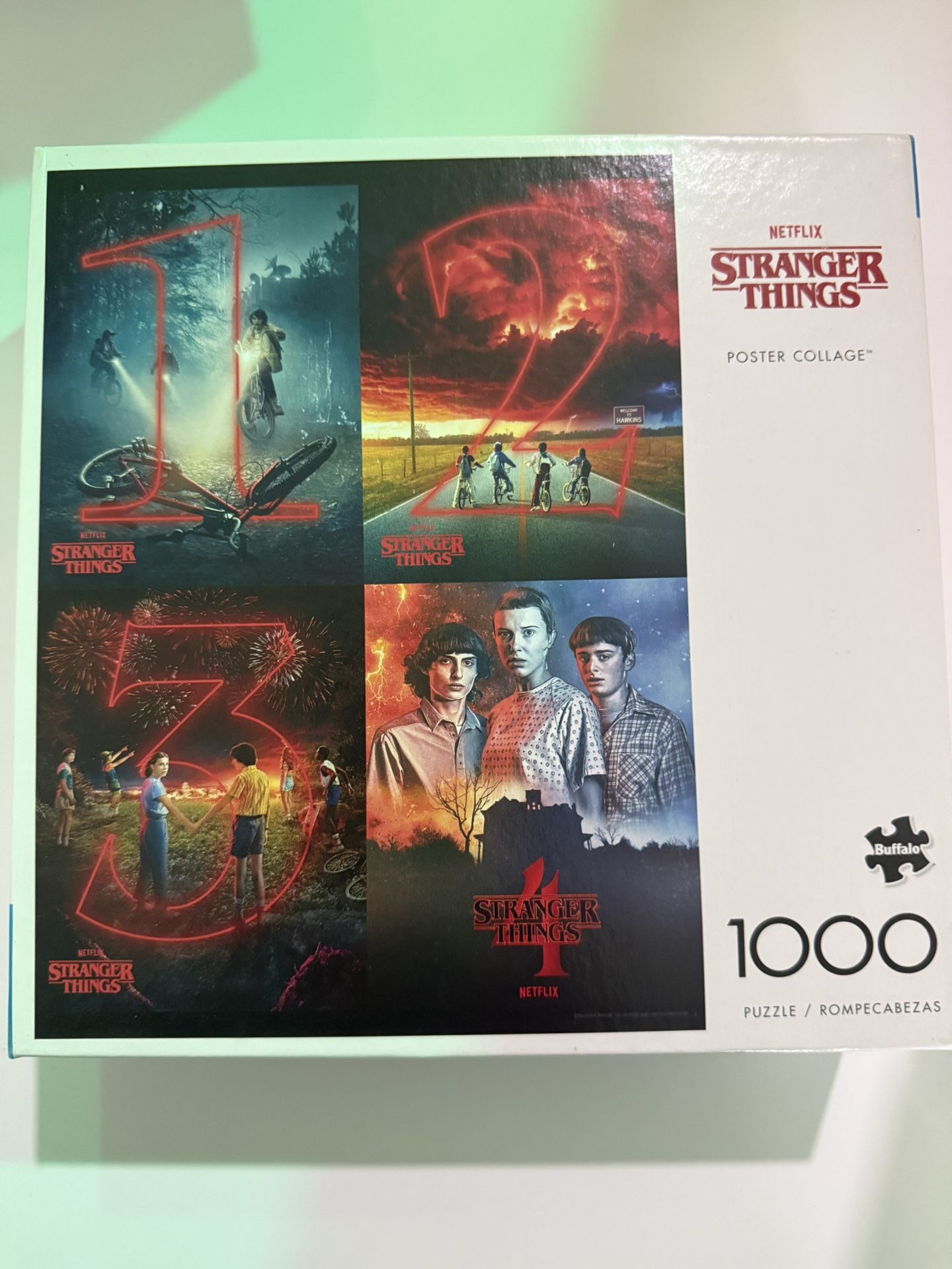 Puzzle Stranger Things Season1-4, 1000 PCs