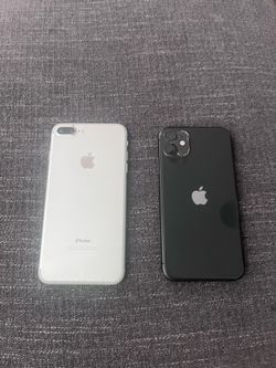 iPhone 7 and iPhone 11