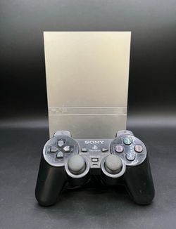 Sony PlayStation 2 Silver Slim SCPH-79001 *6041