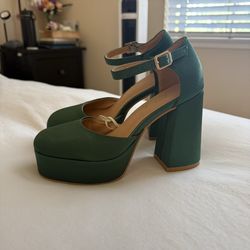 Green Stilettos