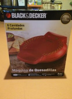 Black and Decker Quesadilla maker