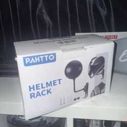 Pahtto Motorcycle Helmet Rack – Single Helmet Wall Mount