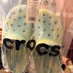 crocs ( classic marbled clog )