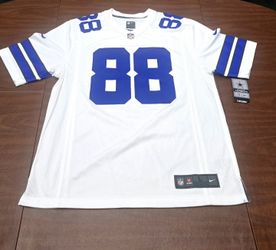 NEW Nike NFL Mens Dallas Cowboys Dez Bryant White Jersey Size L Large Authentic