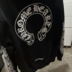 Chrome hearts zip up hoodie