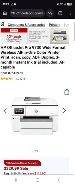 Multifunction HP Color LaserJet Pro